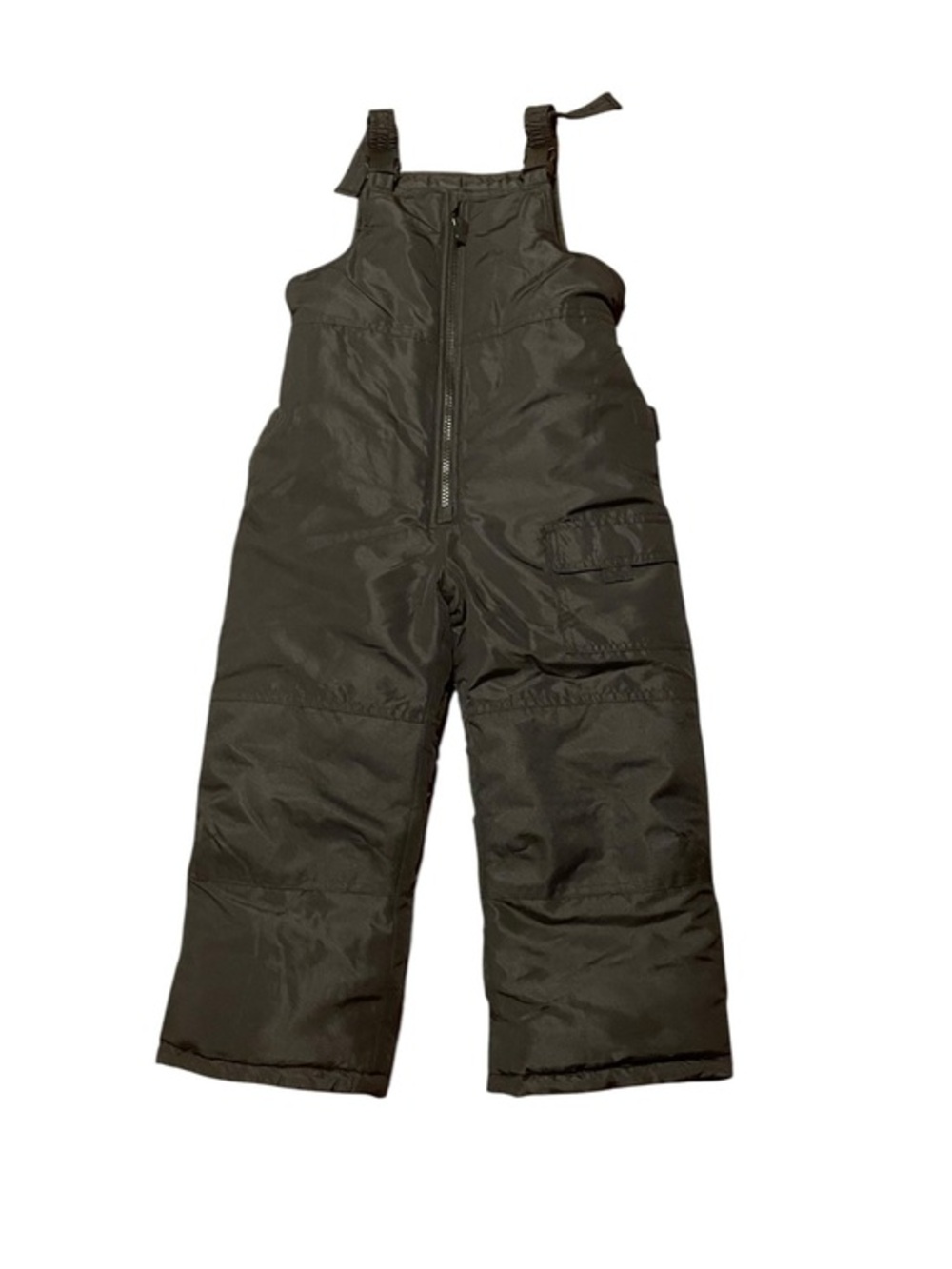 Youth Size 5 6 Snowpants Black Bibs Overalls London Fog Winter Snow Pants Boys